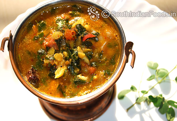 Drumstick leaves sambar
