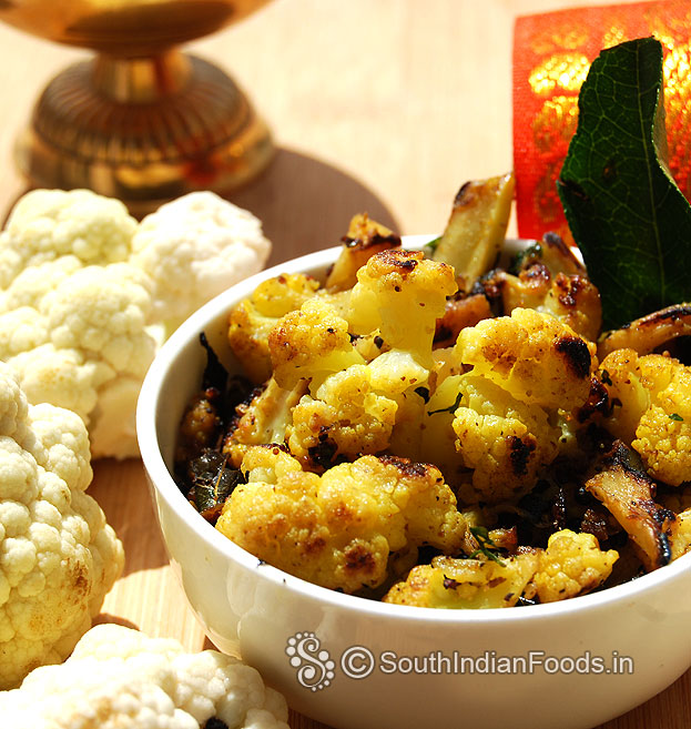 Cauliflower pepperfry for beginners