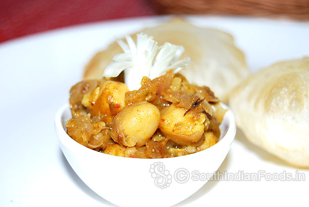 Easy chole bhature