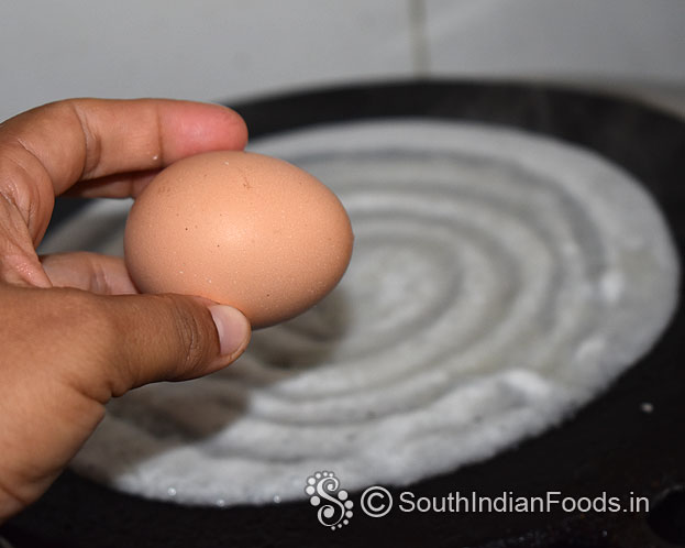 Crack one egg