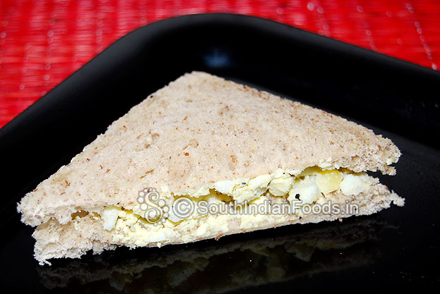 Simple egg sandwich