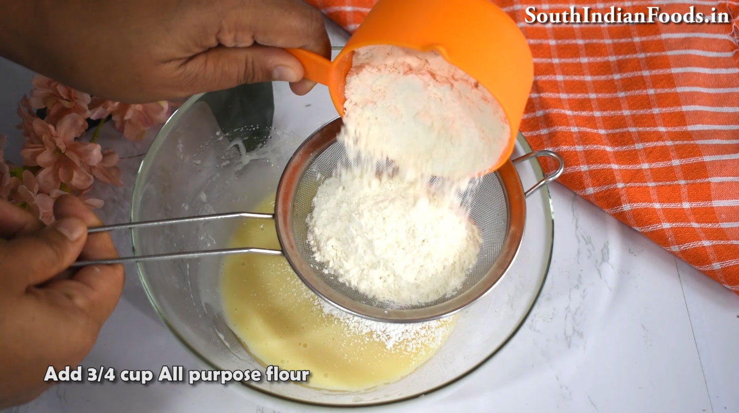 Eggless condensed milk cupcake