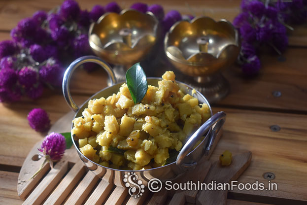 Serve hot with rice or millets