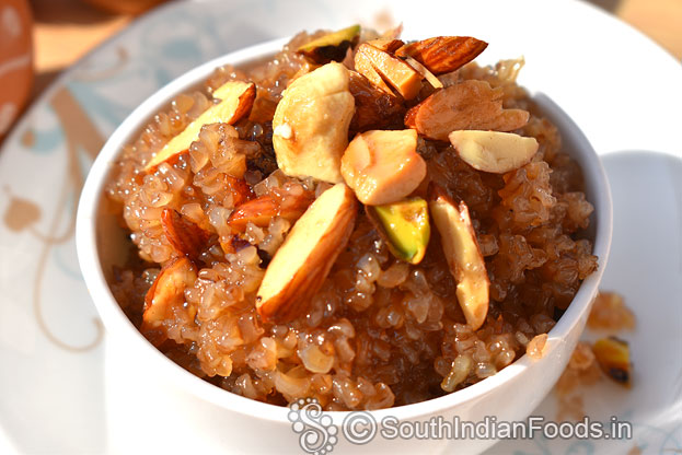 Broken wheat rava kesari