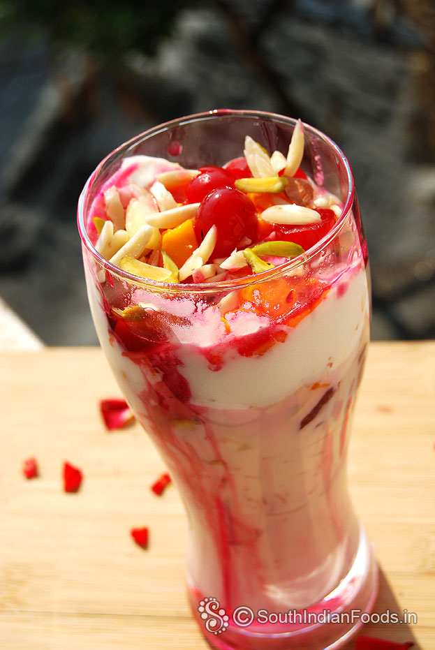 Homemade falooda