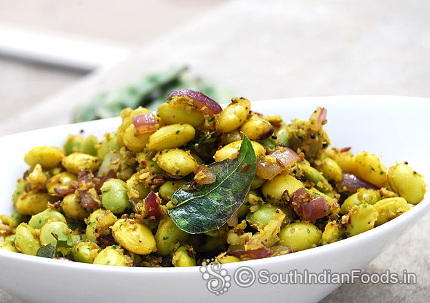 field beans masala sundal