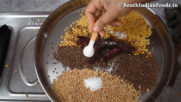 flaxseed idli powder recipe step 11