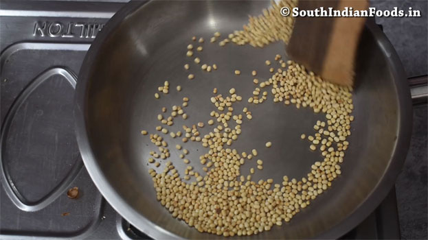 flaxseed idli powder recipe step 2