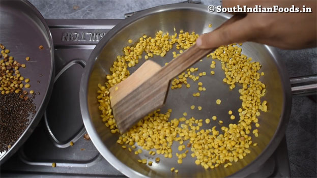flaxseed idli powder recipe step 8