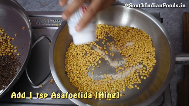 flaxseed idli powder recipe step 9