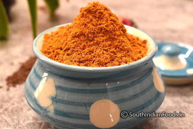Aali vithai idli podi