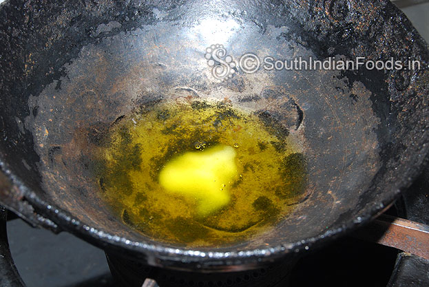 Heat pan, add ghee