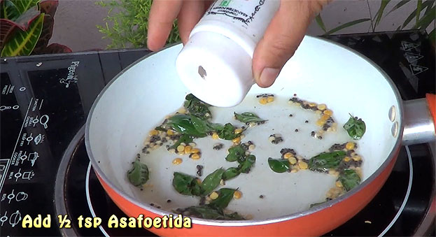 Add asafoetida