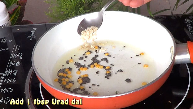 Add urad dal
