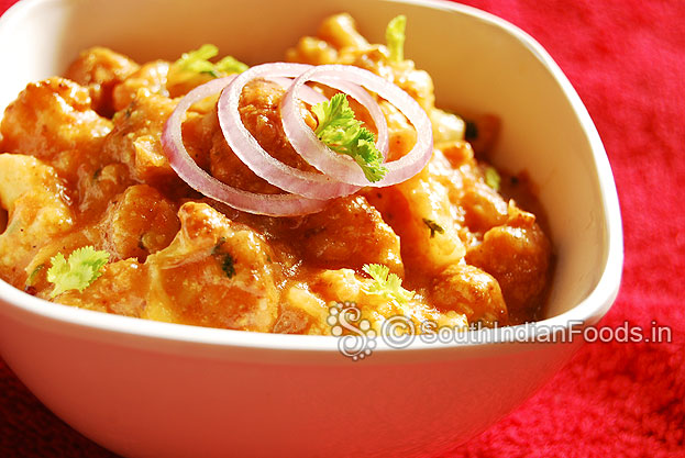Gobi butter masala