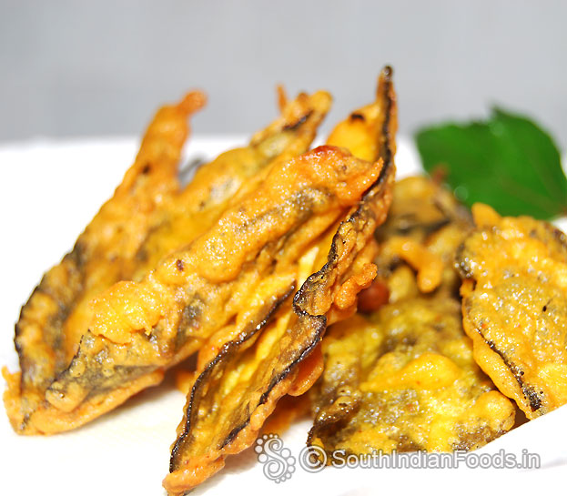 Gongura/sorrel leaves pakora