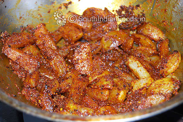 Add gooseberry mix well in low flame
