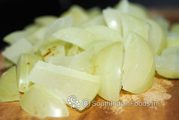 Cut into slices