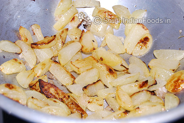 Gooseberry turned light brown then add more sea salt saute