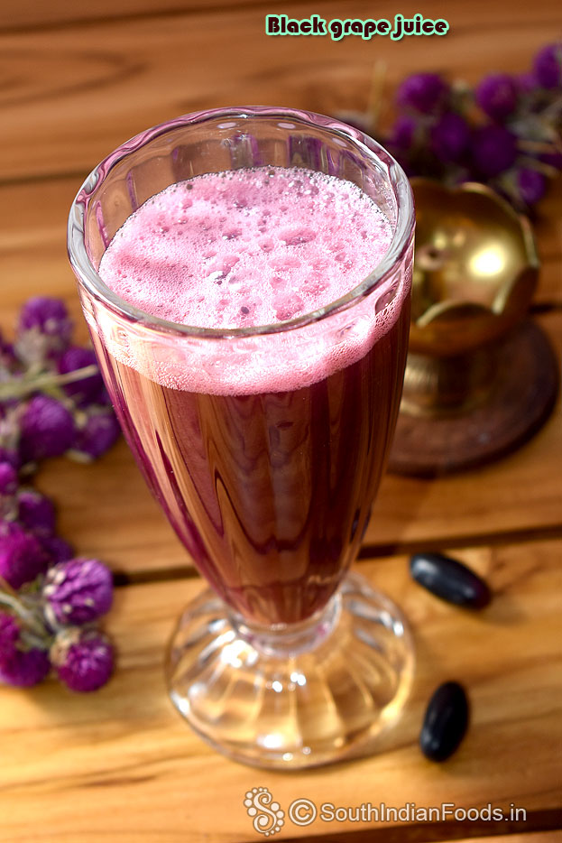 Perfect grape juice