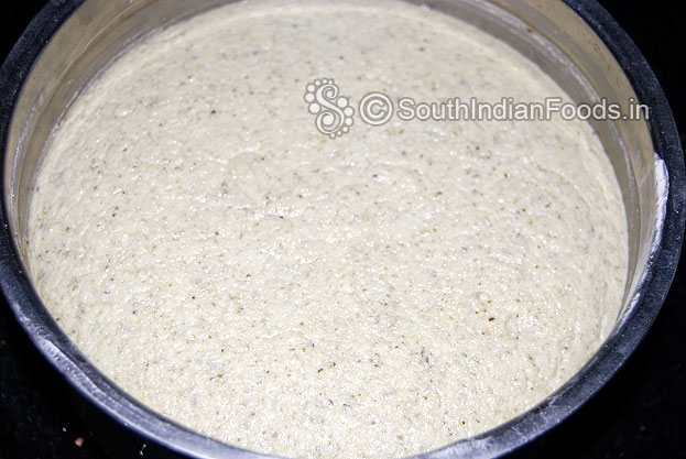 Fermented batter