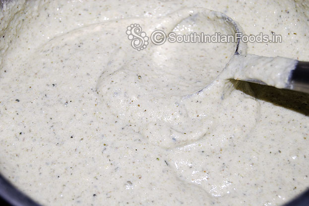 Green gram idli batter consistency