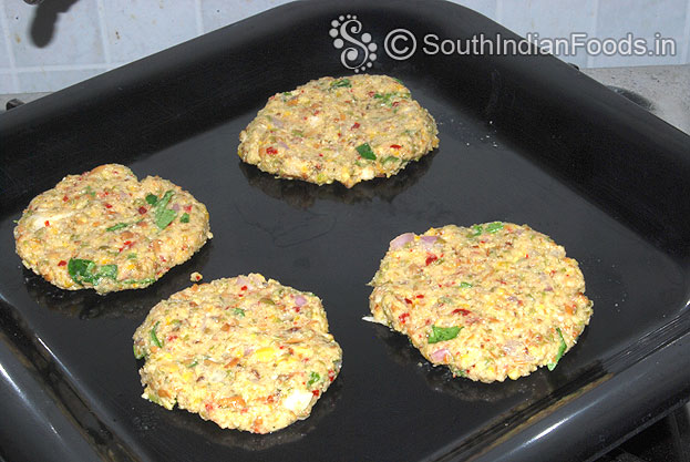 Shape & flatten vada