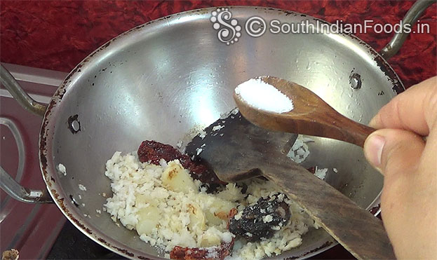 Add Tamarind & salt