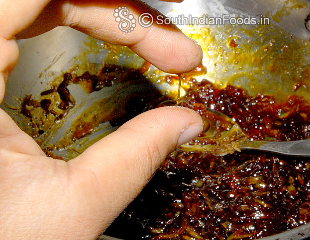 Jaggery reached One string consistency