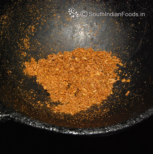 Coarsely grind