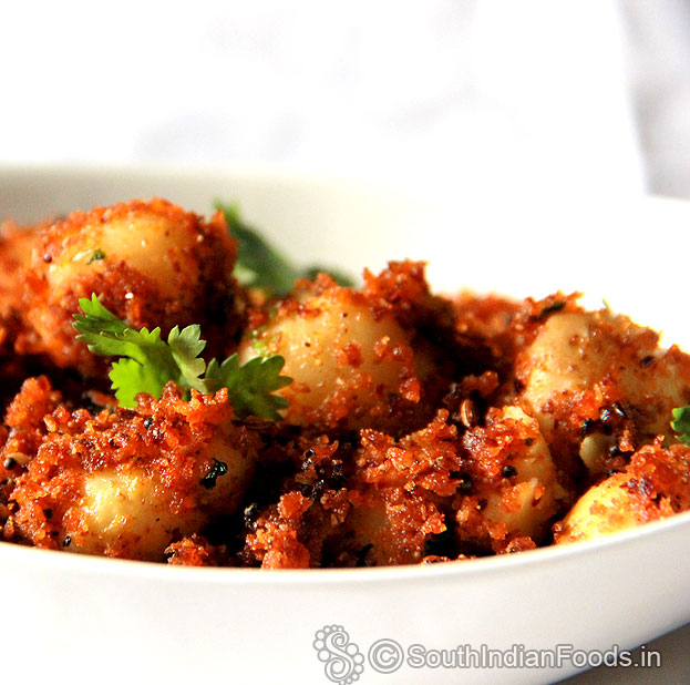 Gujarati potatoes