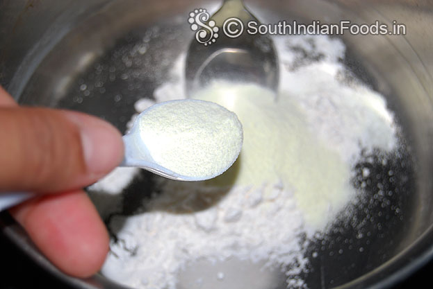 Add milk powder
