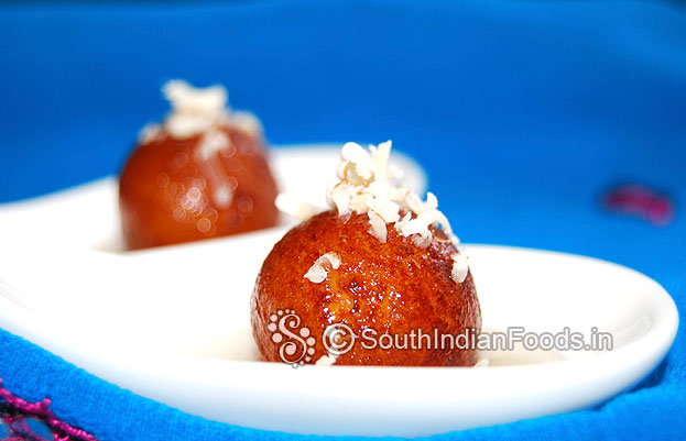 Garnish with grated almonds and serve
