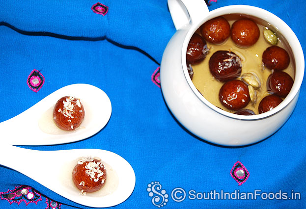 Khova jamun is ready
