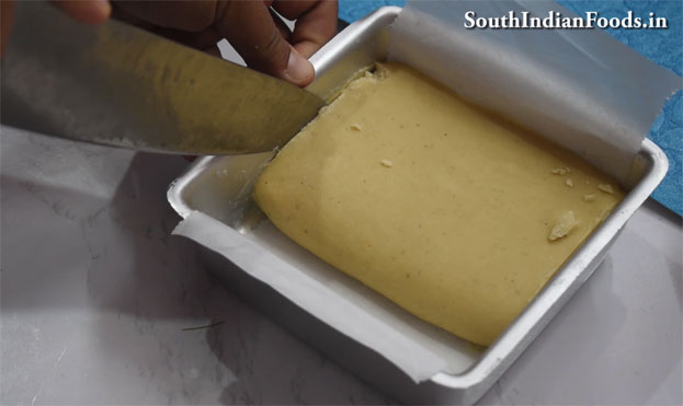 Instant coconut burfi