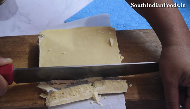 Instant coconut burfi