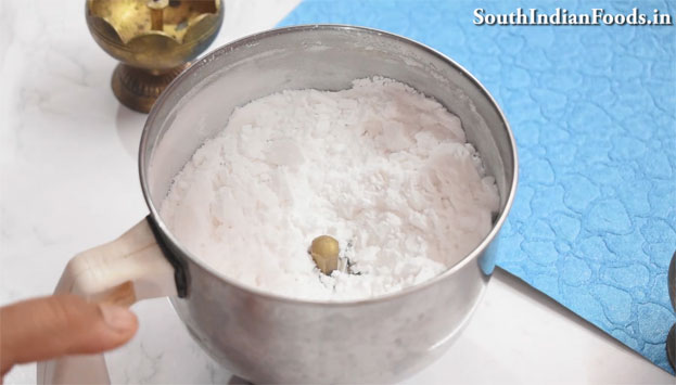 Instant coconut burfi