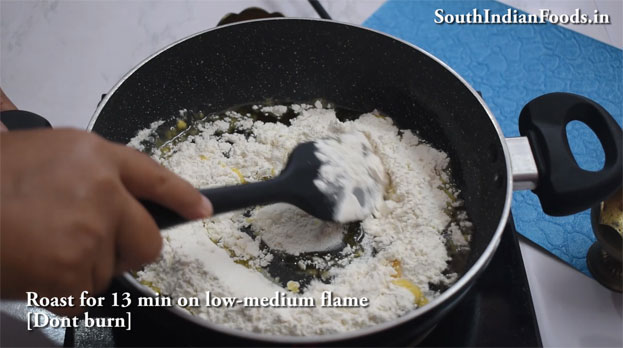Instant coconut burfi