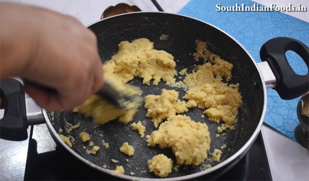 Instant coconut burfi