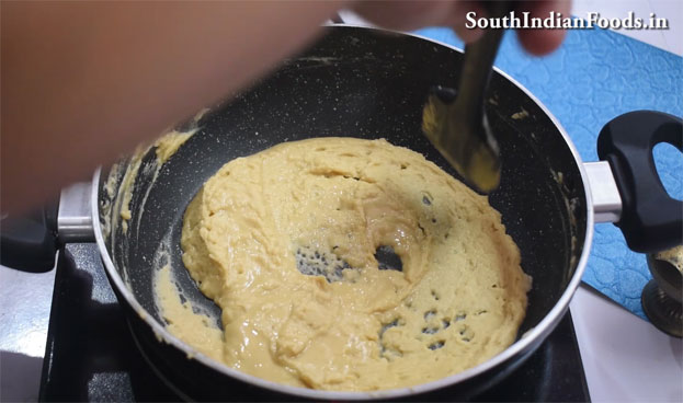 Instant coconut burfi