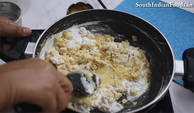 Instant coconut burfi
