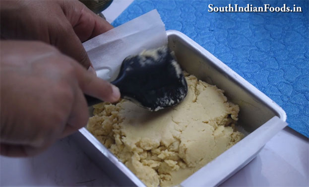 Instant coconut burfi