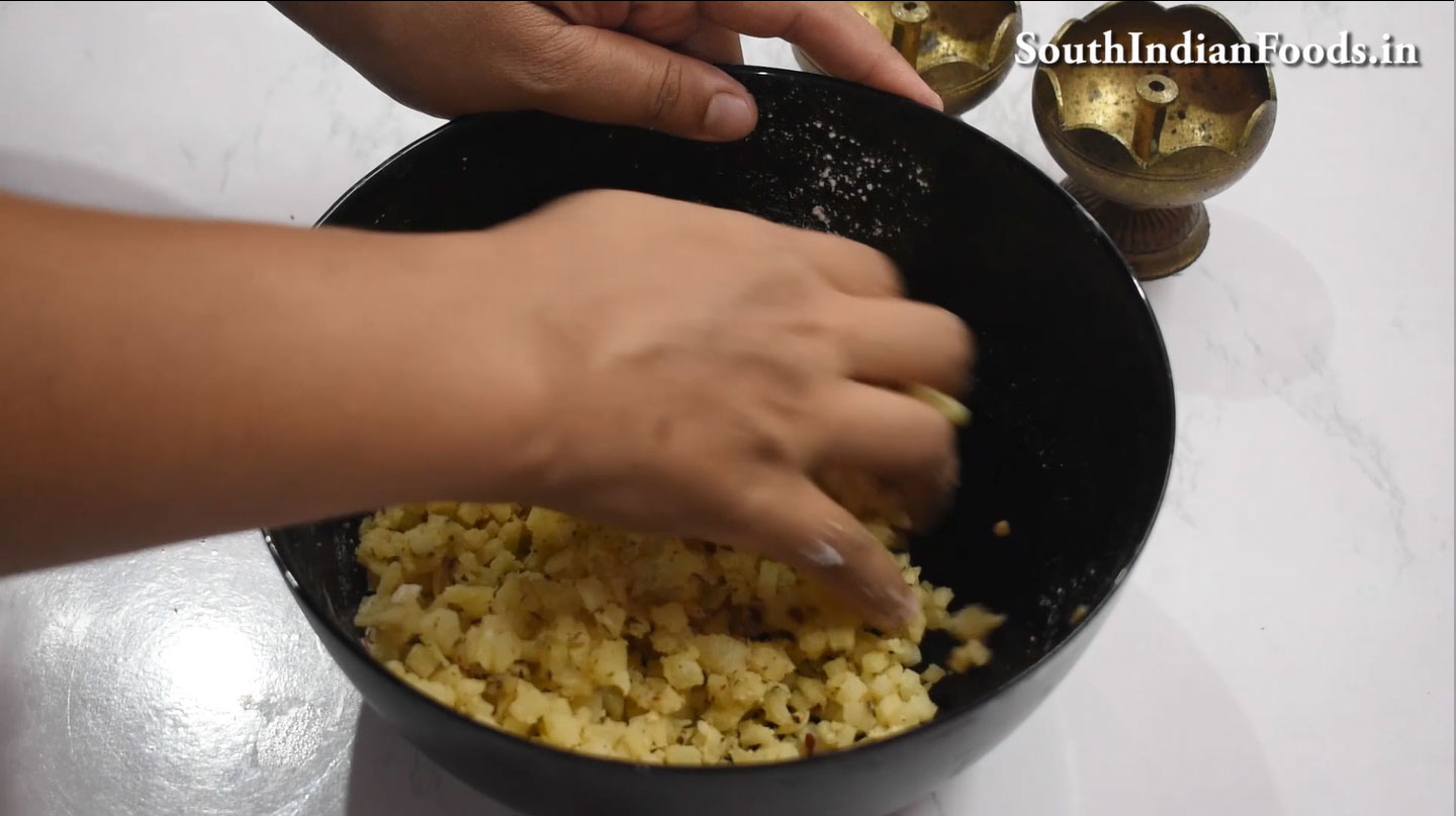 Crispy hash brown