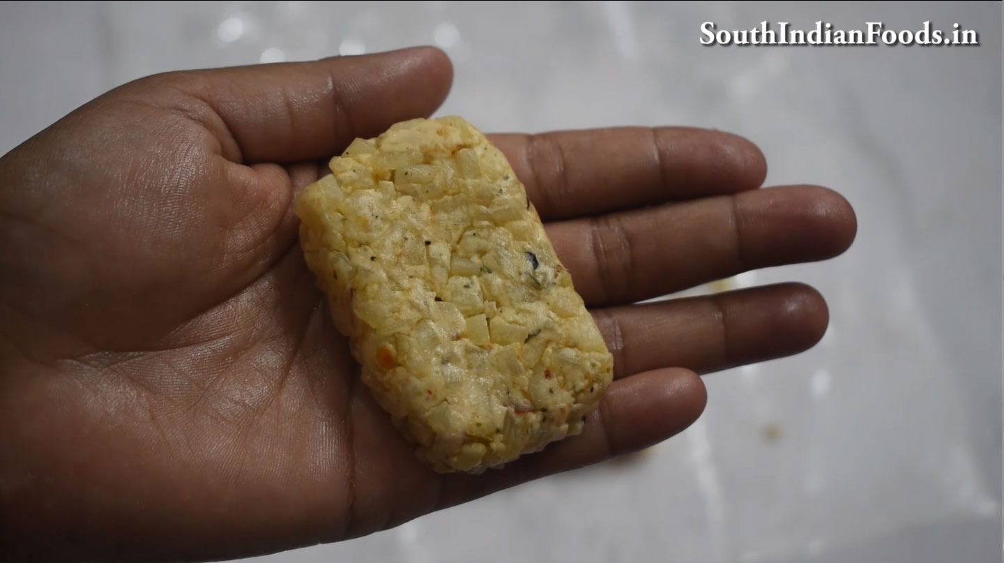 Crispy hash brown