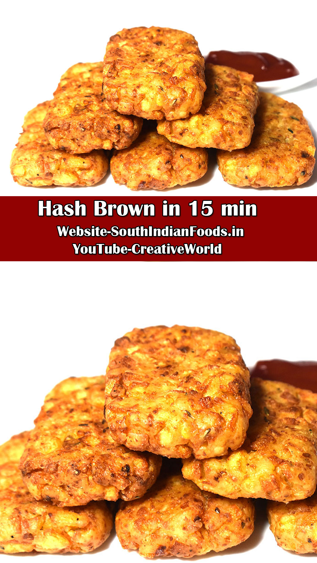 Crispy hash brown