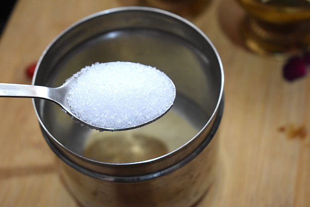 Add sugar