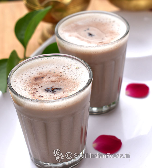 Delicious chocolate flavoured horlicks
