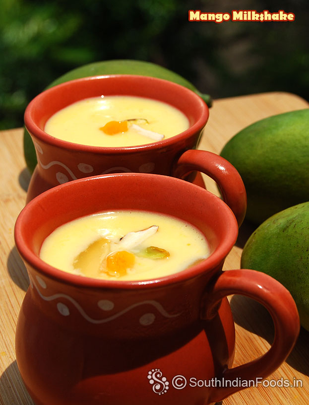 Mango milk shake