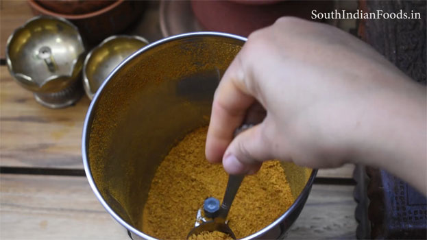 Homemade vangi bath powder step 16