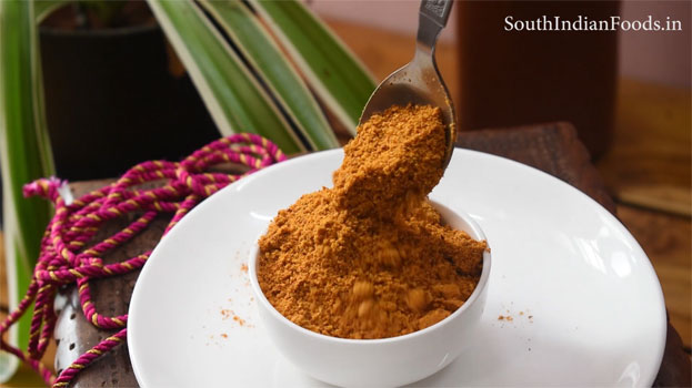 Homemade vangi bath powder step 17